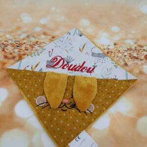 Doudou plat chat - Doudou