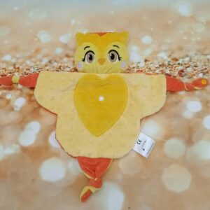 Doudou plat hibou